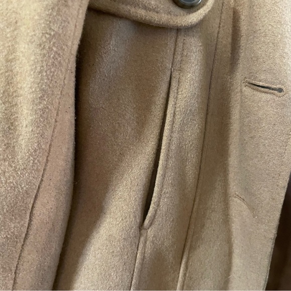 COPY - Women’s Merona Camel Wool/Polyester Blend Peacoat Medium - Picture 8 of 10